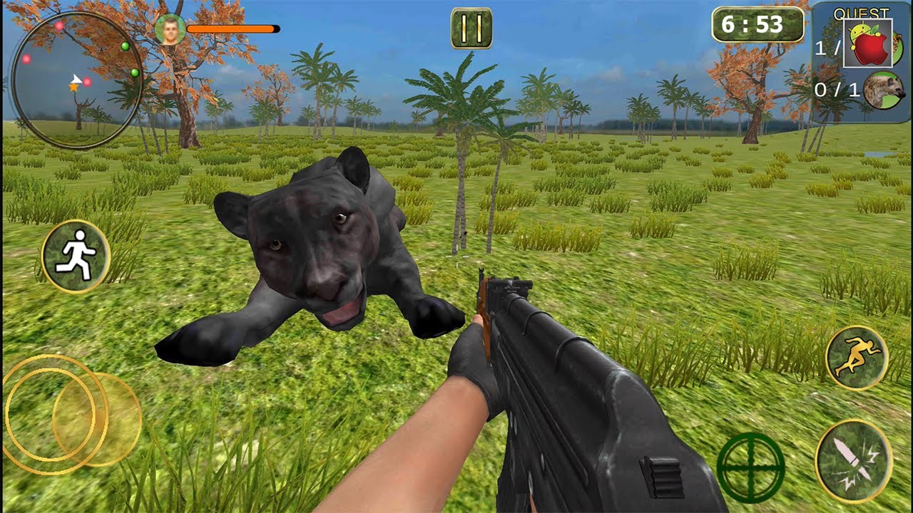 animal safari shooting games