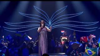 Голая жопа в прямом эфире Евровидения 2017 в Киеве (видео)