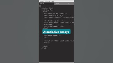 Learn Arrays in minute | PHP Apps