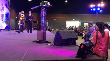 Jarvis Robot in PSU Opening Event (Full version)