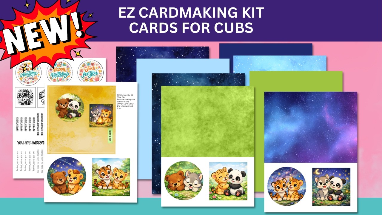 EZ Cardmaking Kit: Cards For Cubs (offer ended)