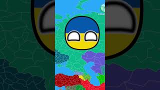 Что если Украина и Россия поменялись местами #кантрибол #countryballs #memes