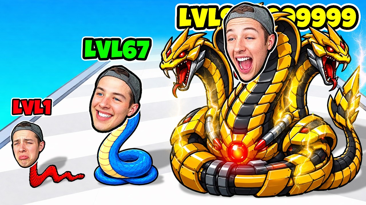 I Evolved From TINY SNAKE to HYDRA GOD!