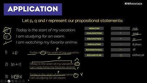TAGLISH - How to Translate Propositional Symbols into English Form | PATutorials