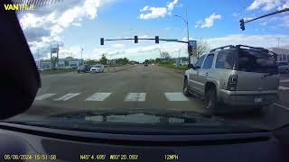 crazy people flying through red light