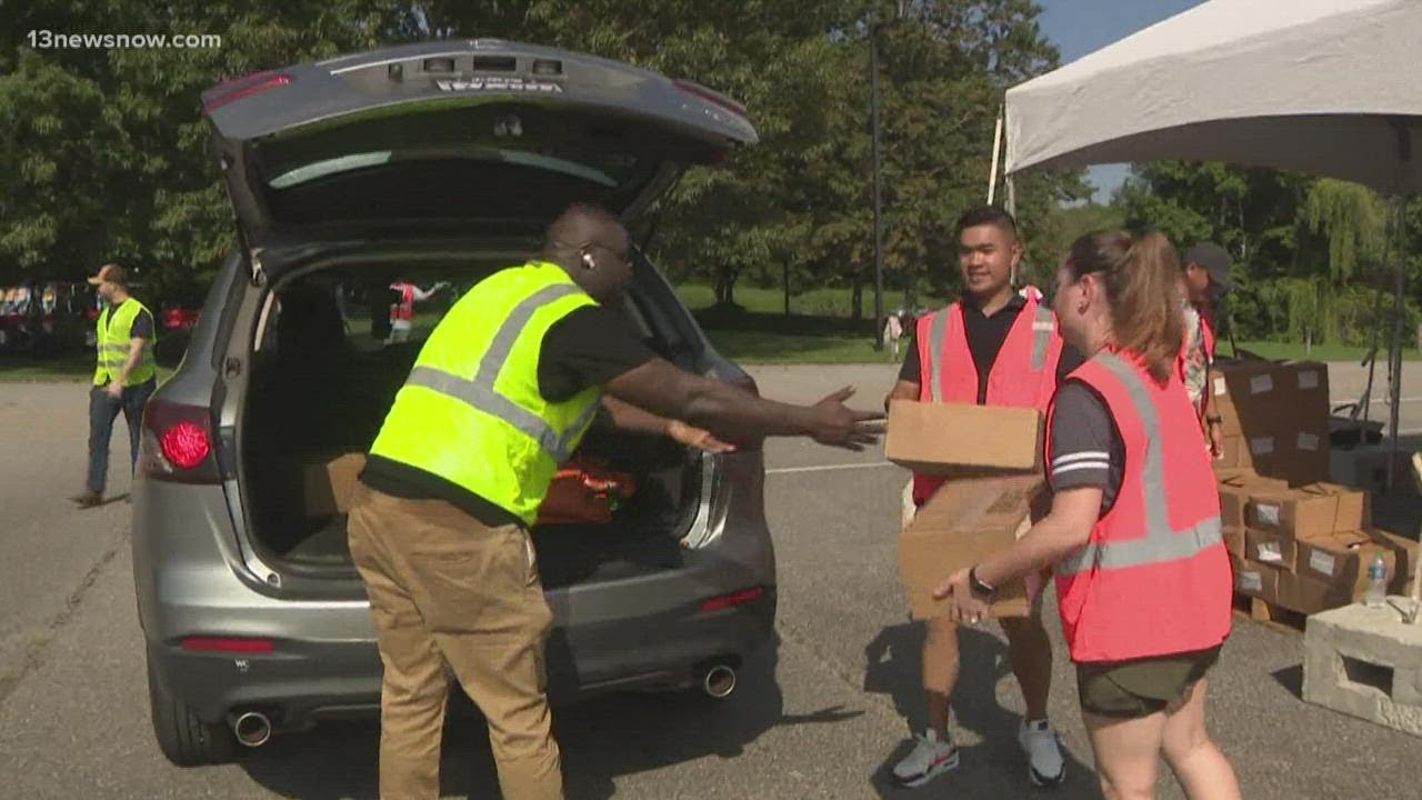 Thousands of Virginia Beach families get meals from Foodbank of Southeastern Virginia