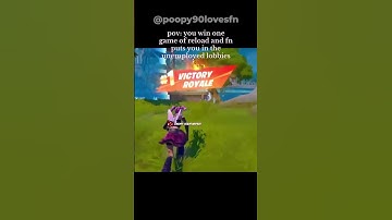 When The Skill Based Matchmaking Ruins EVERYTHING! (@poopy90lovesfn)