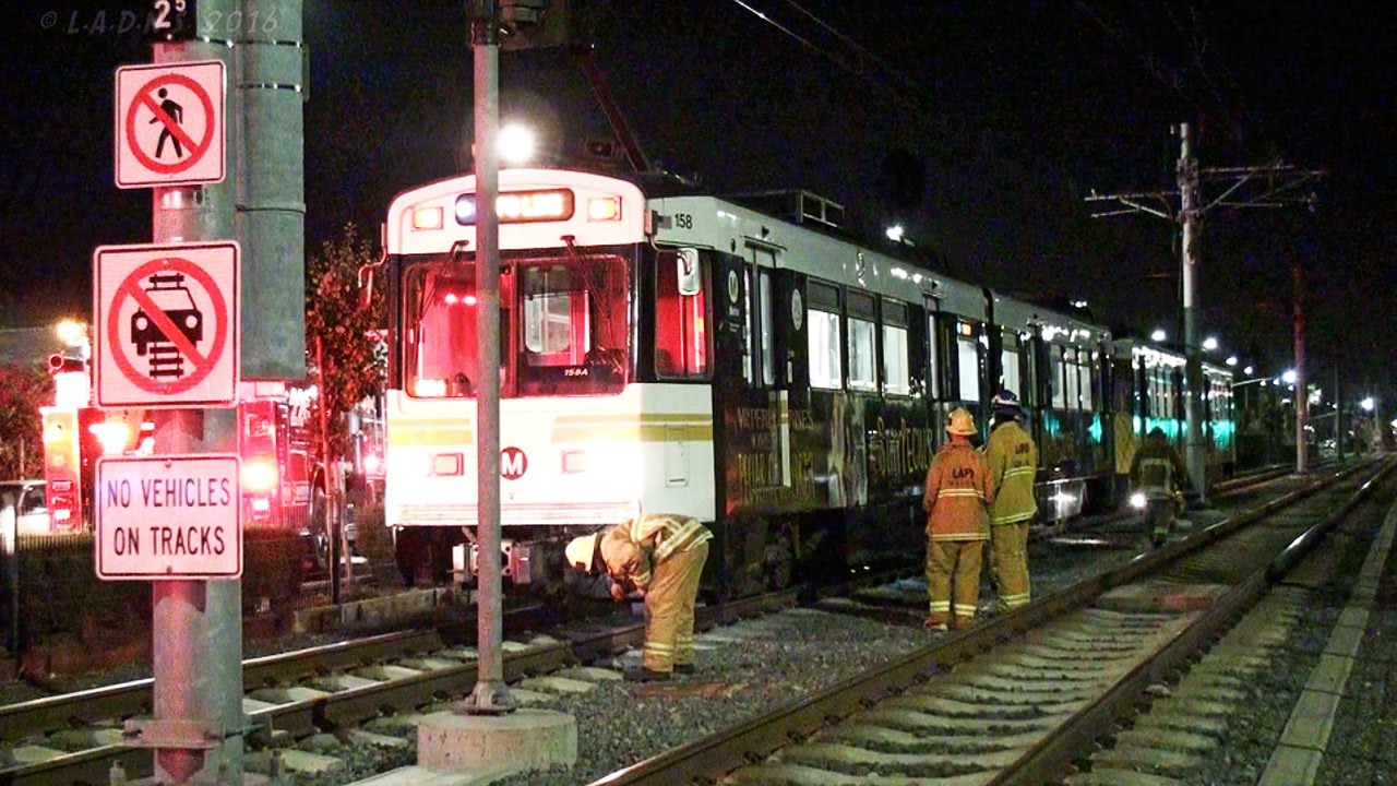 LAFD | TWO METRO RAIL LINE INCIDENTS | MINOR INJURIES