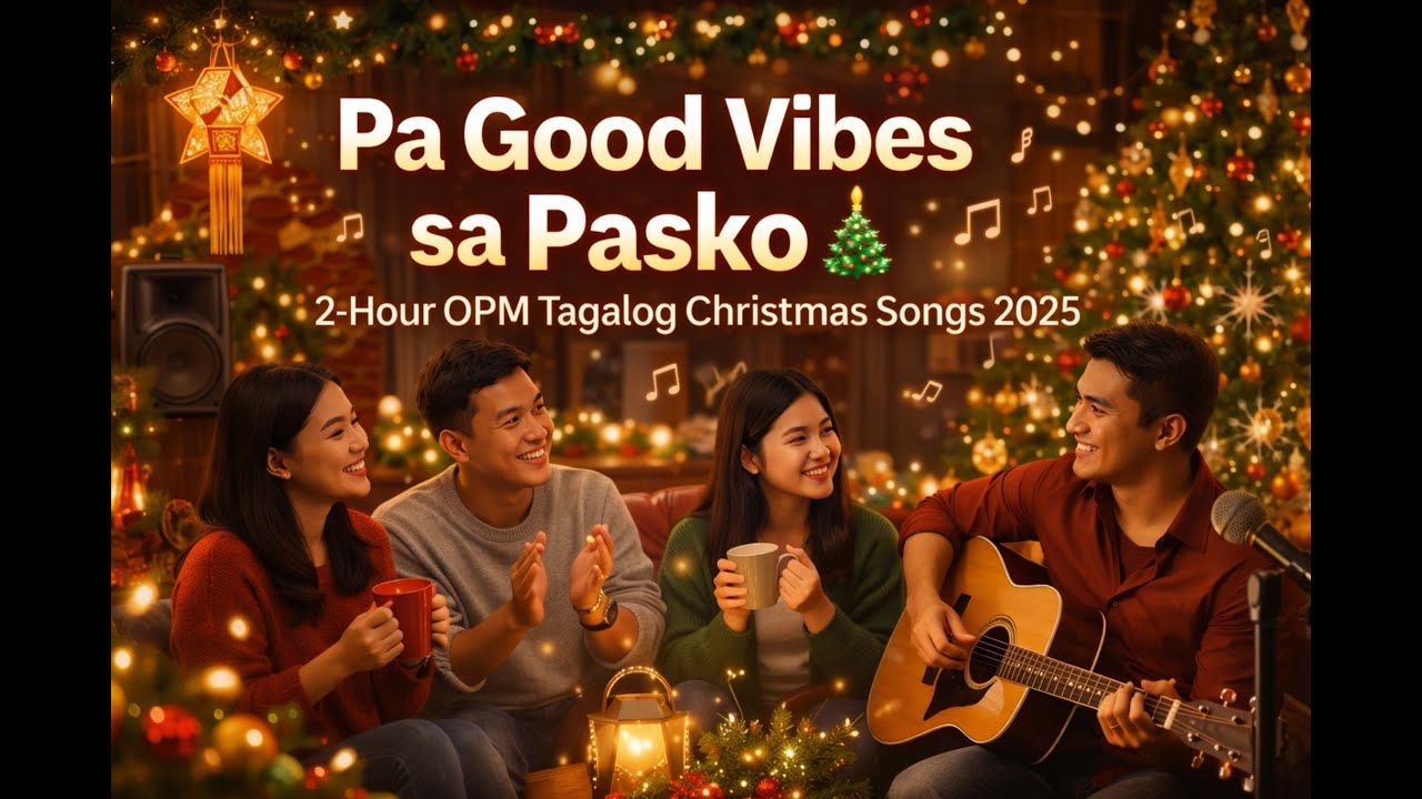 Pa Good Vibes sa Pasko 🎄 | 2-Hour OPM Tagalog Christmas Songs 2025