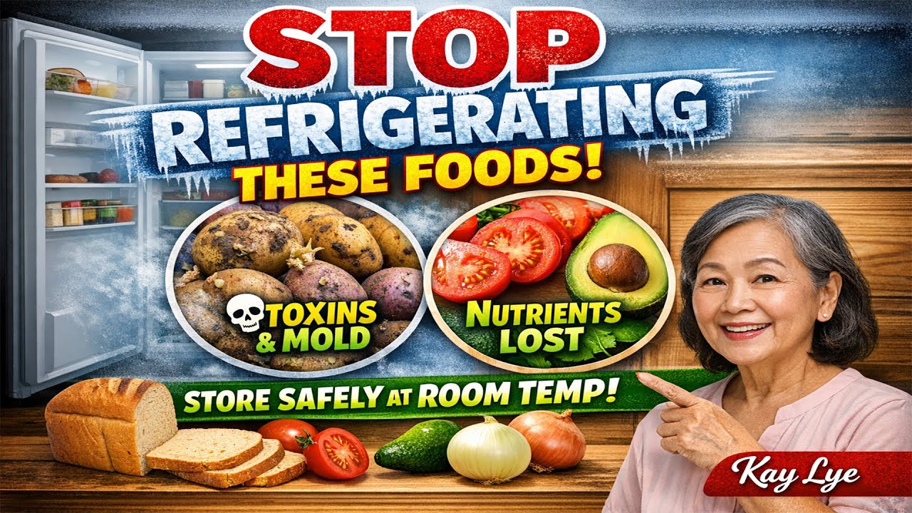 9 Foods You Should NEVER Store in the Refrigerator || Dangerous Mistakes Seniors Must Avoid