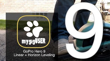 Hero 9 in 4K with Linear and Horizon Leveling ON