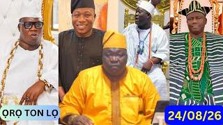 IGBOHO KU ORIRE OO!! GBOGBO OBA ILE YORUBA TI JAWE OYE OLORI OGUN ILE YORUBA LE IGBOHO LORI!!