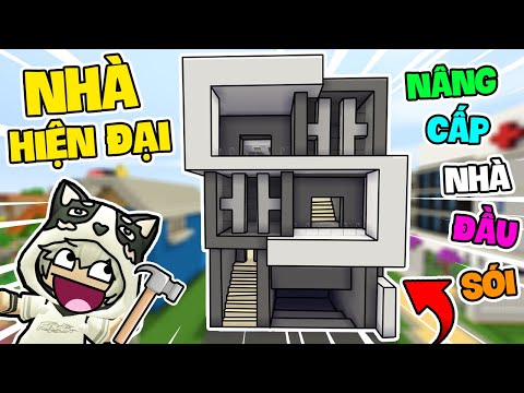 Video SIRO NÂNG CẤP NGÔI NHÀ CHÓ SÓI THÀNH NGÔI NHÀ HIỆN ĐẠI... - youtube