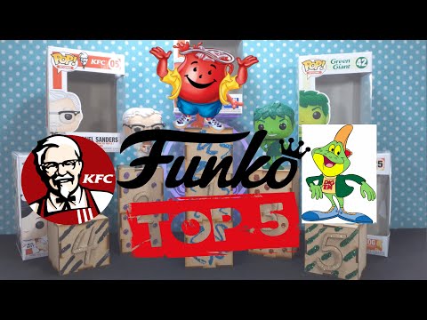 Top 5 Funko Pop Icons. Los 5 mejores Funko Pop publicitarios. Mascotas de marcas de comida. Unboxing
