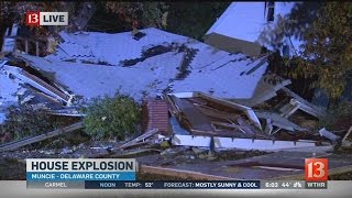 Firefighters investigate cause of Muncie house explosion (6am update)
