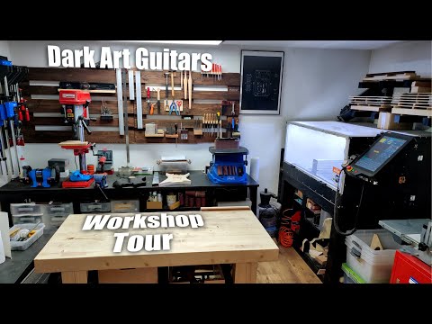 NEW 2024 Workshop TOUR - From "Datulab Tech" to "Dark Art Guitars"