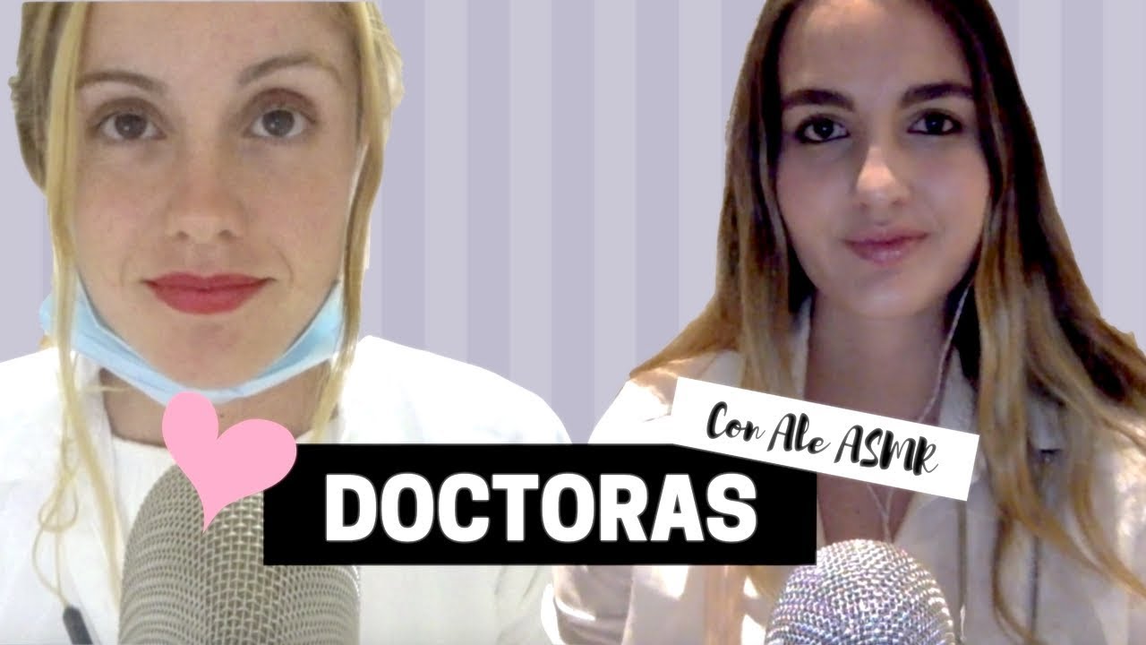 DOCTORAS (Colaboración con Ale ASMR) ¡Te curamos tu herida! - BelASMR