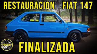 MISSION ACCOMPLISHED‼ Fiat 147 Restoration FINAL Episode  FOSCHI