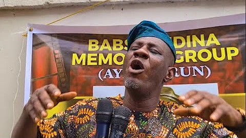 You Want To Make Me Cry, Baba Suwe's Brother Break Down At His Posthmous Birthday