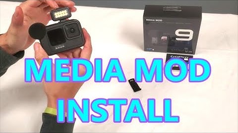 How To Install The GoPro Media MOD - Battery Door Removal