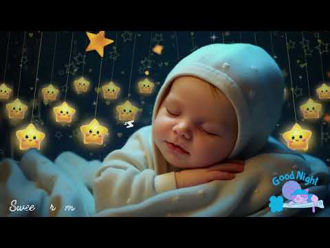 Baby Sleep Music 💤 Overcome Insomnia in 3 Minutes 🌙 Mozart & Brahms Lullabies for Instant Sleep