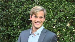 Wyatt Nash arriving to the 2015 Summer TCA Tour @HeyWyattNash