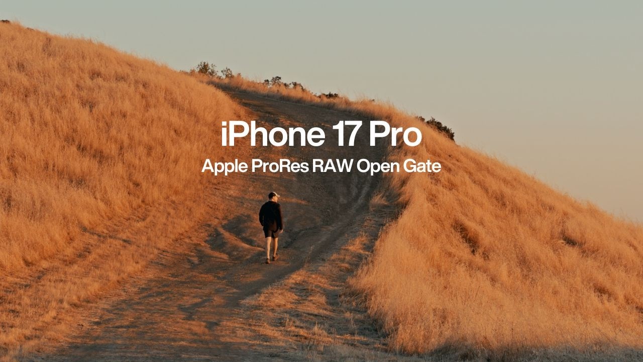 iPhone 17 Pro ProRes RAW Open Gate | Cinematic Hike Test