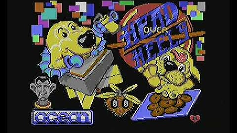 Head Over Heels c64 tape loader