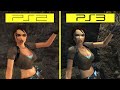 Tomb Raider Legend PS2 vs PS3 Graphics Comparison