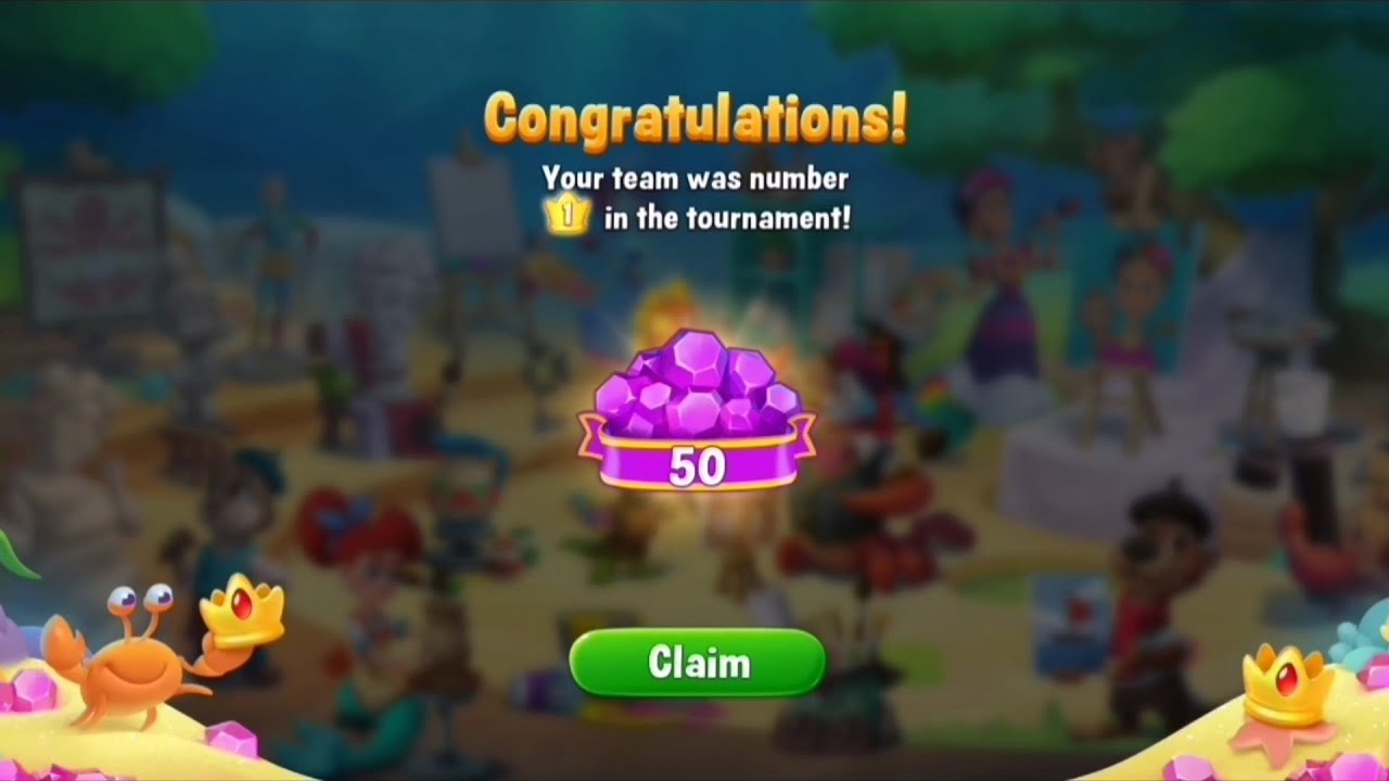 🏆Fishdom: Team Tournament - First Place🏅