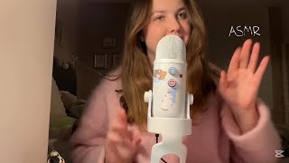 ASMR ramble & fabric scratching