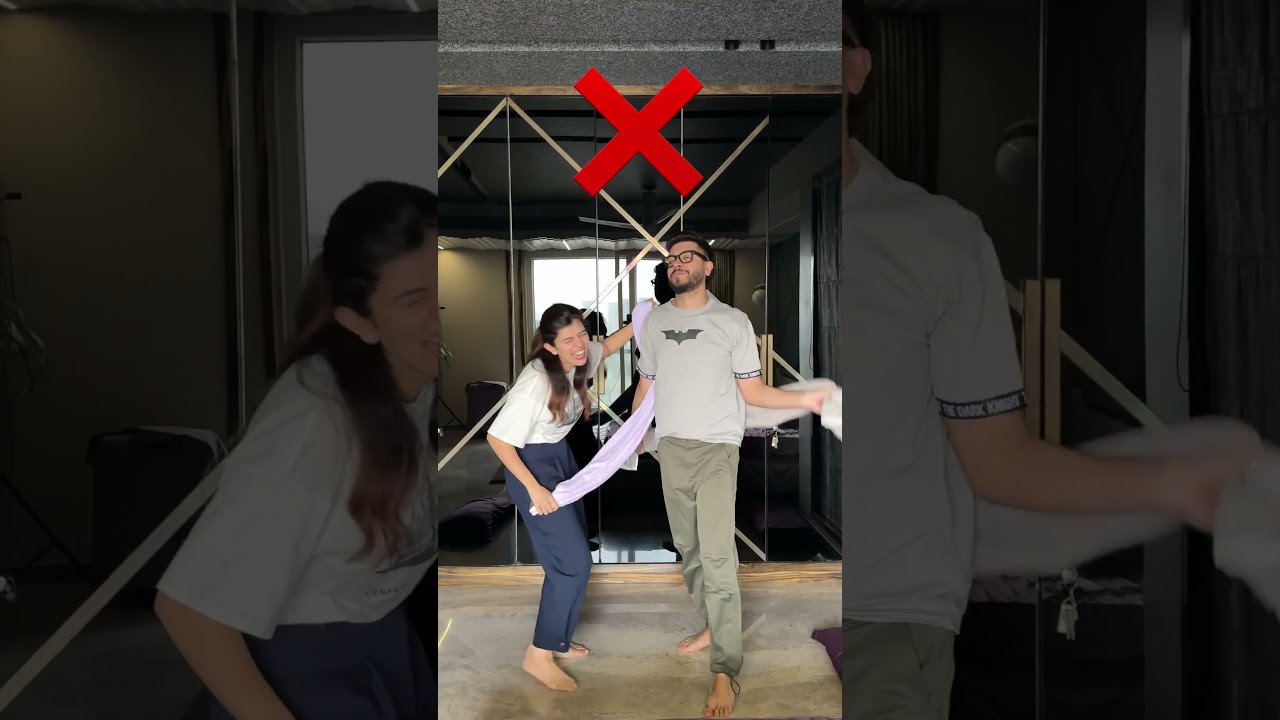 Towel Challenge Towelchallenge Couplecomedy Funny Funchallenge Couplechallenge