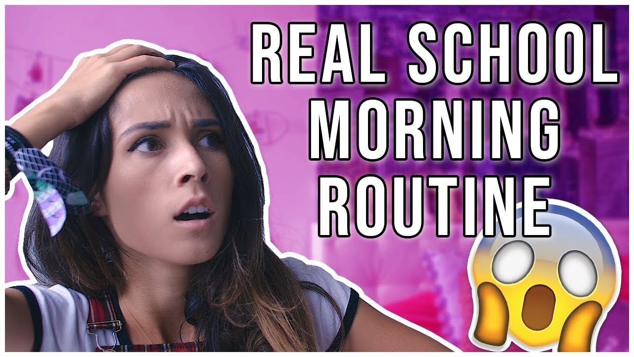 REAL SCHOOL MORNING ROUTINE !!! - YouTube