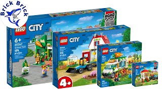 LEGO City Compilation Farm Sets 2022 - Speed Build Review