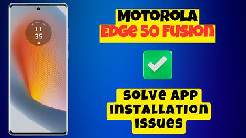 App not installed problem Motorola Edge 50 Fusion || How to solve app installation issues