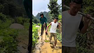 This Man Got His New Shoes Dirty With Mud