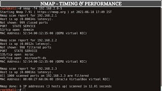 Nmap - Timing & Performance Scan | [ தமிழில் ]