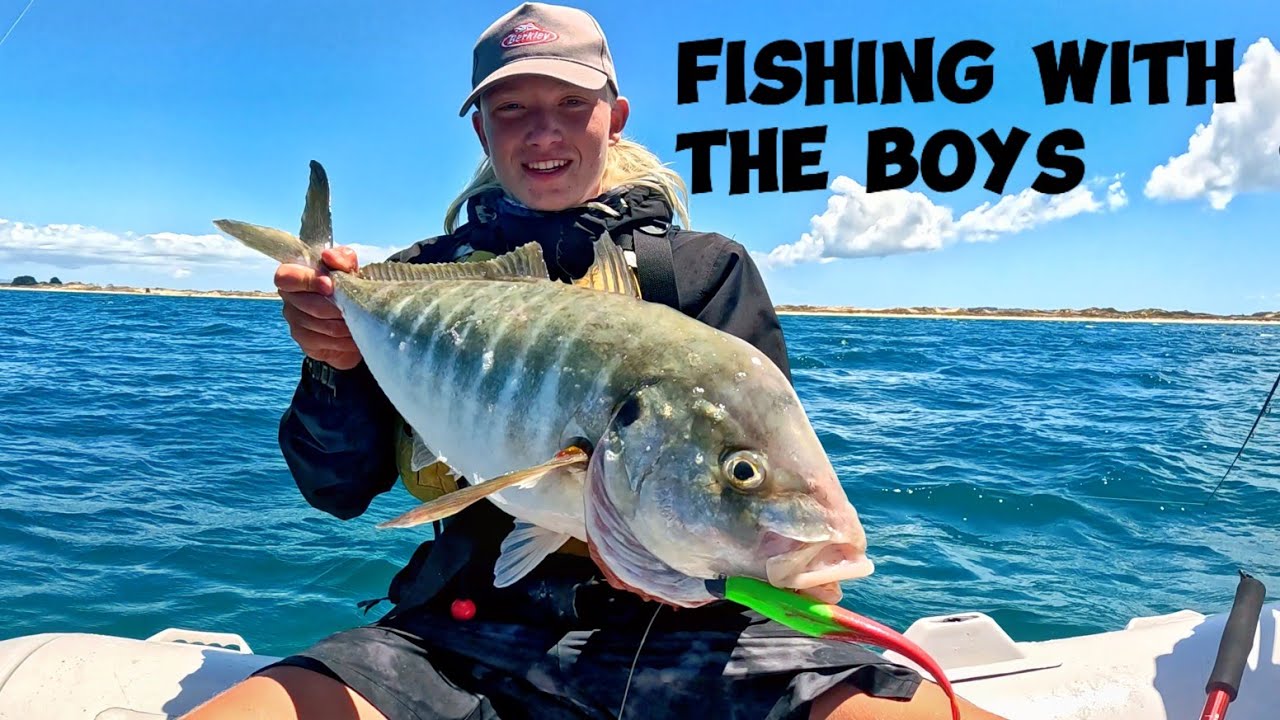 A Day of Fishing & Adventure with the Boys 🎣🔥 - YouTube