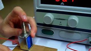 27V frame u1559 high voltage breaking machine brake high power push pull electromagnet