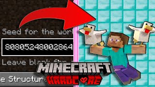 I FOUND THE BEST Minecraft Hardcore Seed EVER