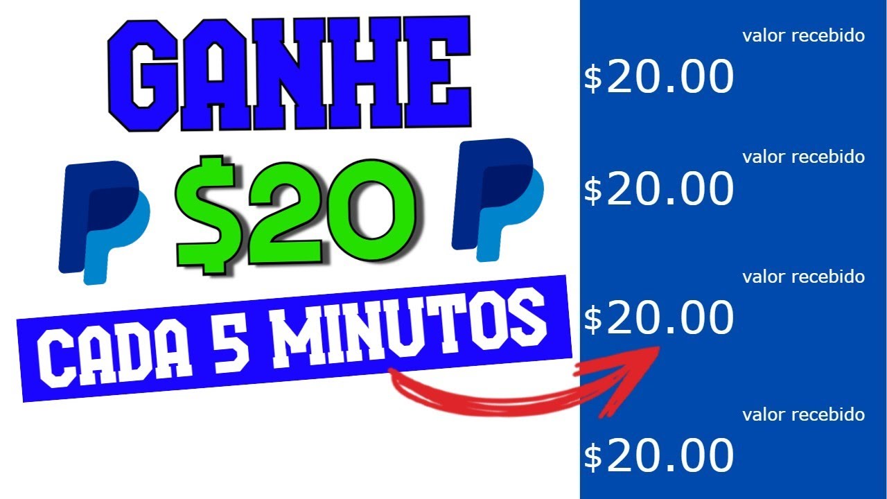 Ganhe $ 20 a cada 5 minutos no seu PayPal (Ganhe dinheiro do PayPal para iniciantes 2022)