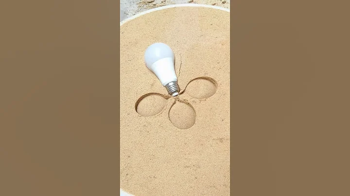 Molten Aluminium in Sand  Relaxing Pour (EP-27) #amazing #satisfying #experiment #metal #art #diy