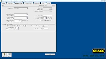 14  MYOB   Creating Supplier