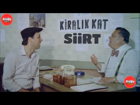 Kemal Sunal'ın Siirt'te Kiralık Ev Sahnesi