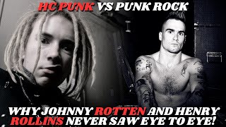 Johnny Rotten Vs Henry Rollins