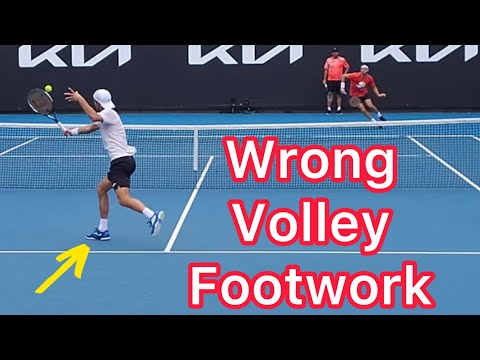 Stop Making This Volley Footwork Mistake (Detailed Tennis Technique Explained)