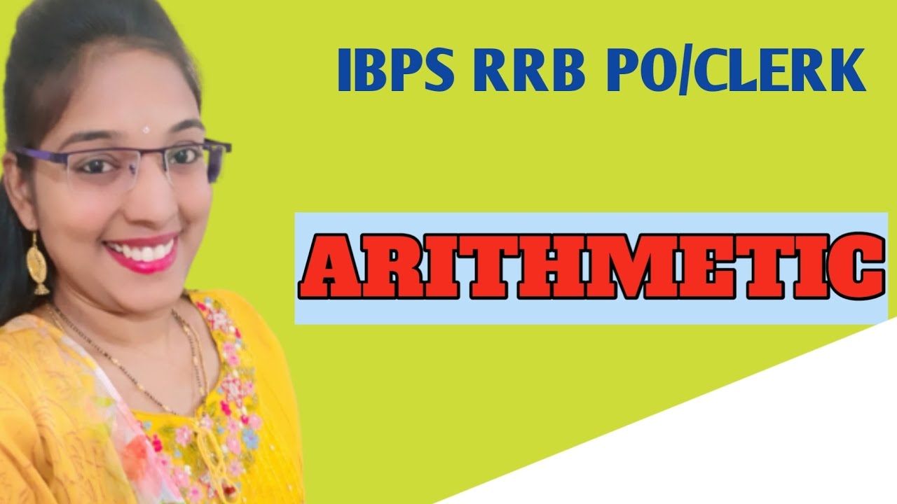 Ibps Arithmetic arithmetic || tricks || ibps rrb po clerk @prinivas2704 - YouTube
