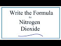 Nitrogen Dioxide and Its Properties