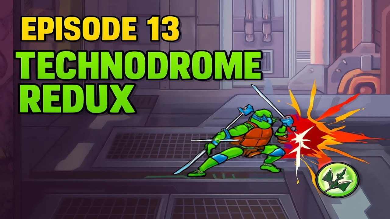 Video thumbnail for EPISODE 13: TECHNODROME REDUX | TMNT: Shredder&#039;s Revenge | Walkthrough, Gameplay, No Commentary