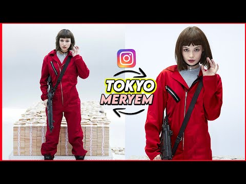 EN ÇOK BENZEDİĞİM ÜNLÜLERİN INSTAGRAMINI KOPYALADIM! (TOKYO, MAEVE, SQUID GAME 67 NUMARA)